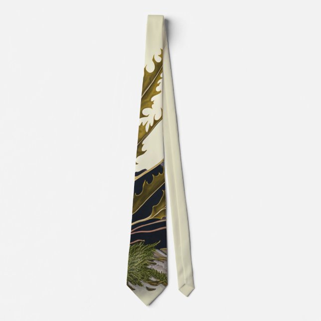 Tidal Fronds Tie (Front)