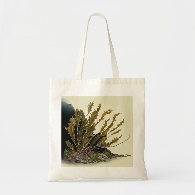 Tidal Fronds Tote Bag (Front)