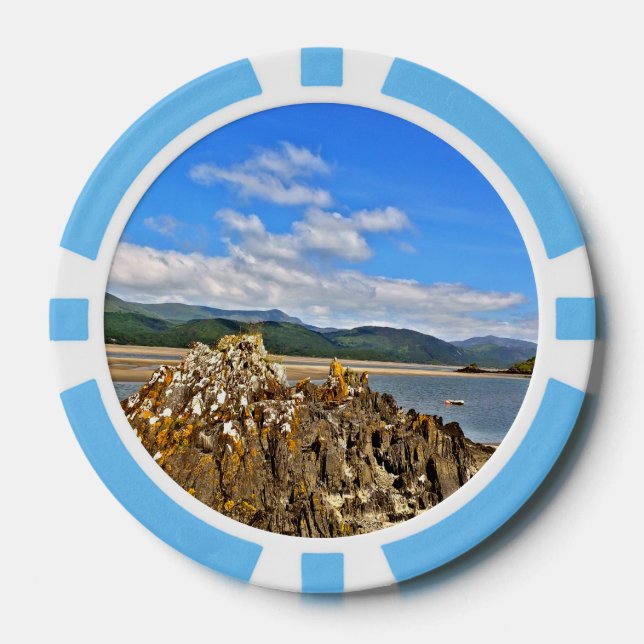 TIDAL RIVER POKER CHIPS (Front)