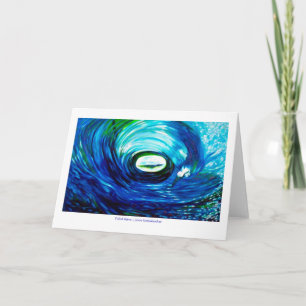 Tidal Wave GREETING CARD