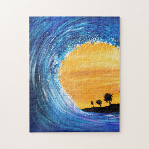 Tidal Wave Jigsaw Puzzle