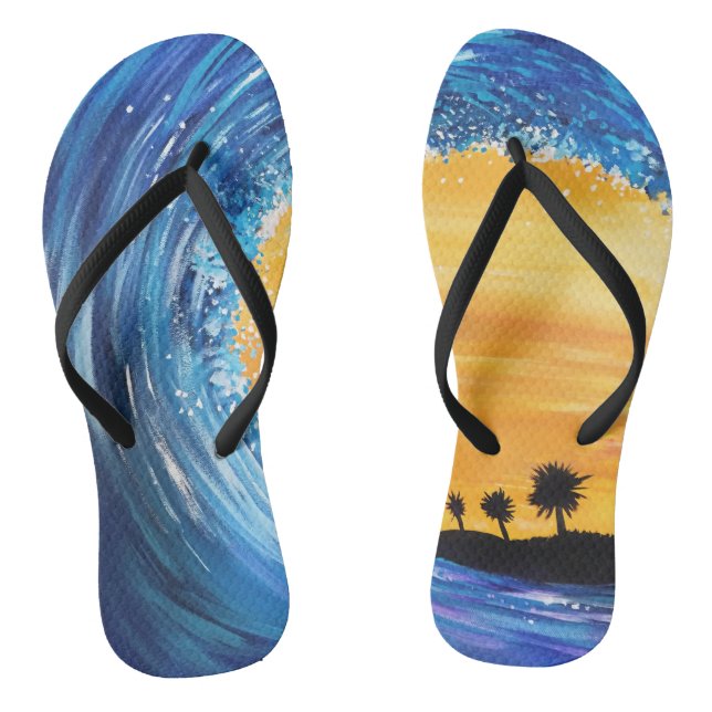 Tidal Wave Thongs (Footbed)