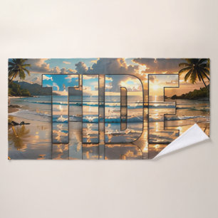 Tide Luxury Ocean Editorial Bath Towel