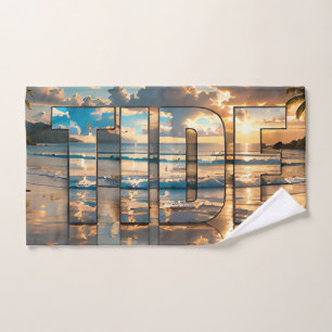 Tide Luxury Ocean Editorial Hand Towel