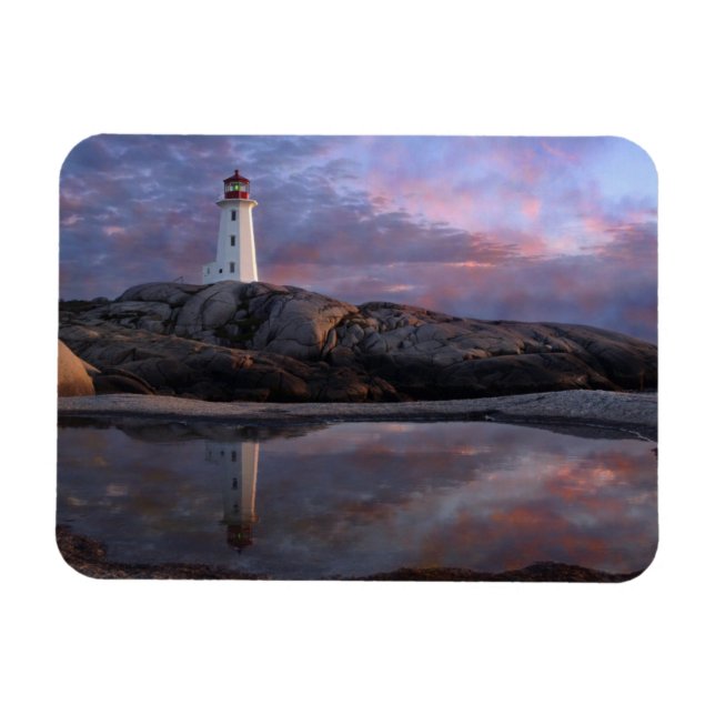 Tide Pool by Lighthouse Magnet (Horizontal)