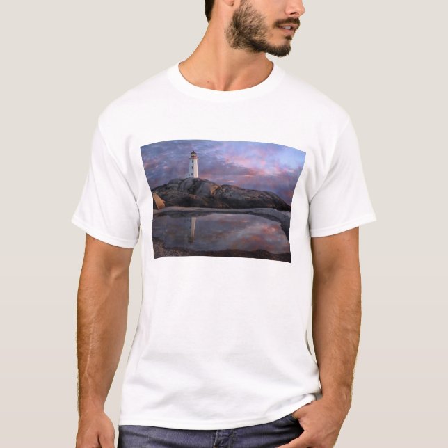 Tide Pool by Lighthouse T-Shirt (Front)