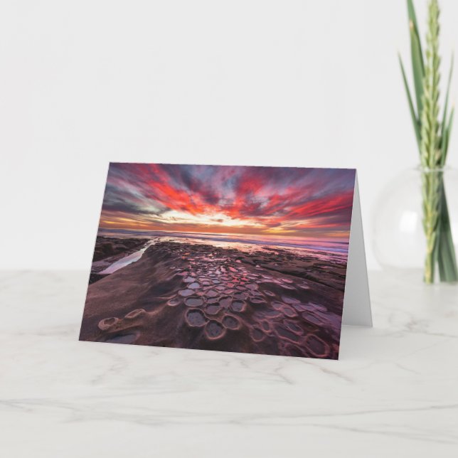 Tide Pools in La Jolla, CA Card (Front)