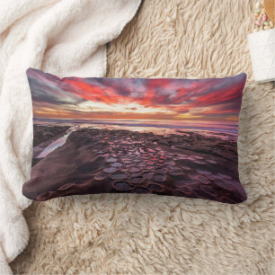 Tide Pools in La Jolla, CA Lumbar Cushion