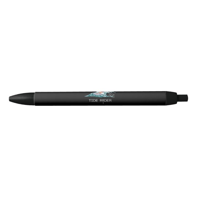Tide Rider Black Ink Pen (Front)