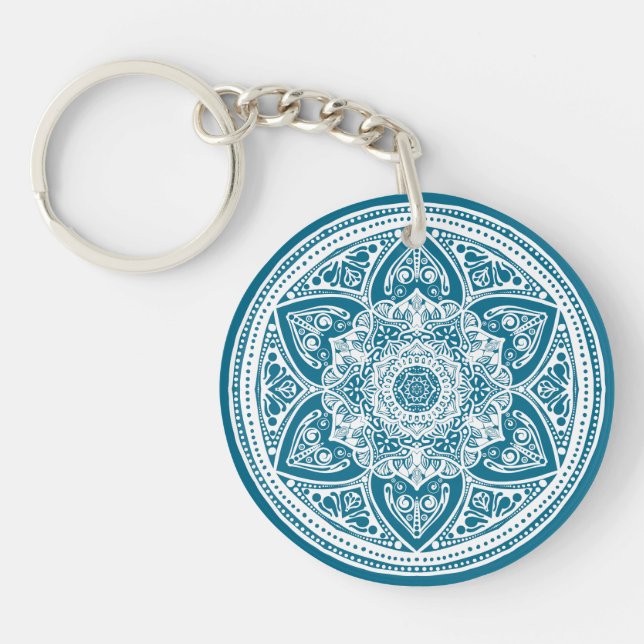 Tidepool Mandala Key Ring (Front)