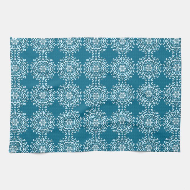 Tidepool Mandala Tea Towel (Horizontal)