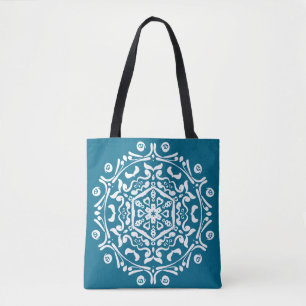 Tidepool Mandala Tote Bag