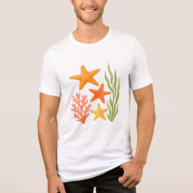 Tidepool Treasures Tri-Blend Shirt (Front)