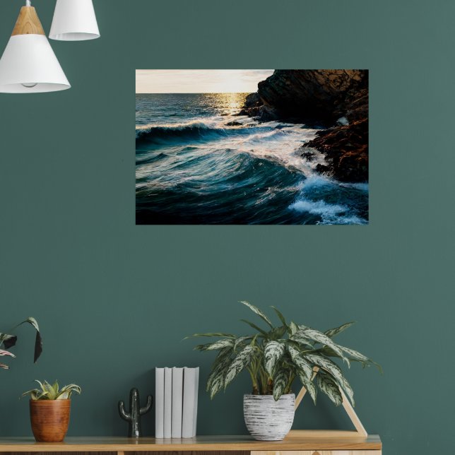 Tides in Motion Poster (Living Room 1)