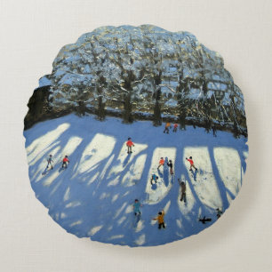 Tideswell Derbyshire Round Cushion