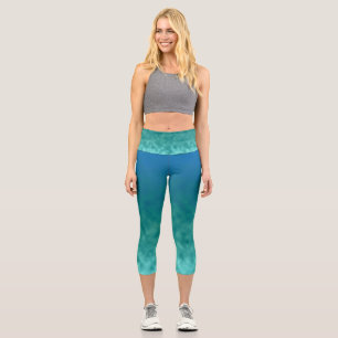 Tideworn Sky Capri Leggings
