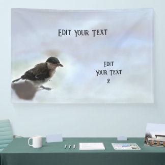 Tidi my Bird the Parus Major Banner