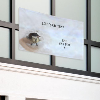 Tidi my Bird the Parus Major Banner