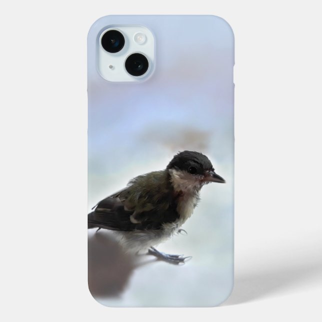 Tidi my Bird the Parus Major Case-Mate iPhone Case (Back)