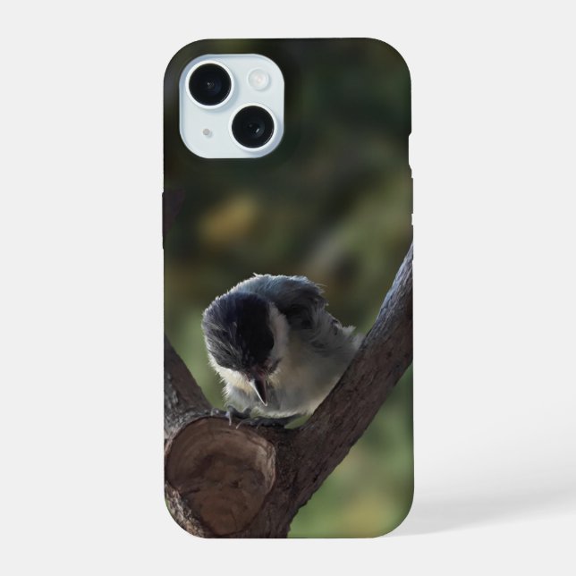 Tidi my Bird the Parus Major iPhone 15 Case (Back)