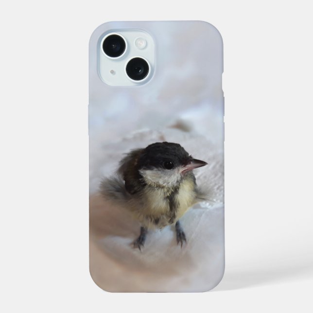 Tidi my Bird the Parus Major iPhone 15 Case (Back)