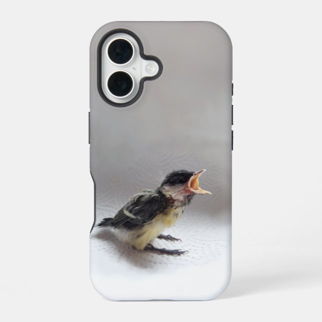 Tidi my Bird the Parus Major iPhone 16 Case (Back)