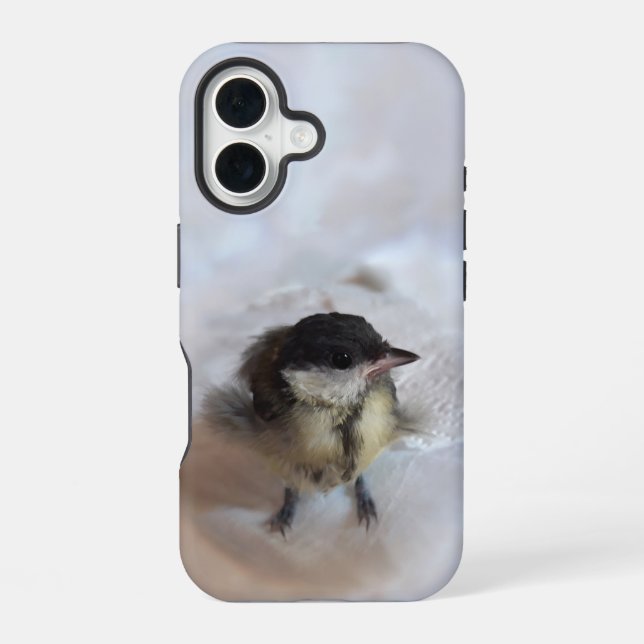 Tidi my Bird the Parus Major iPhone 16 Case (Back)