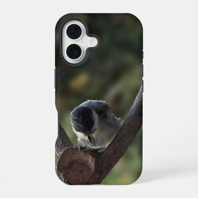 Tidi my Bird the Parus Major iPhone 16 Case (Back)