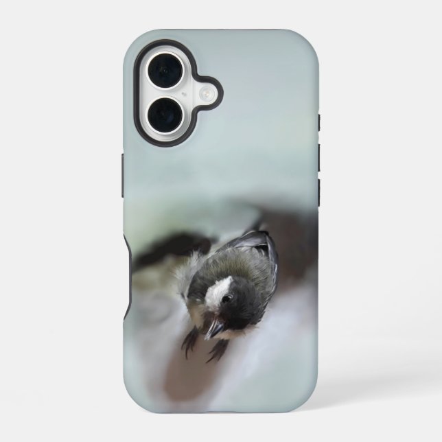 Tidi my Bird the Parus Major iPhone 16 Case (Back)