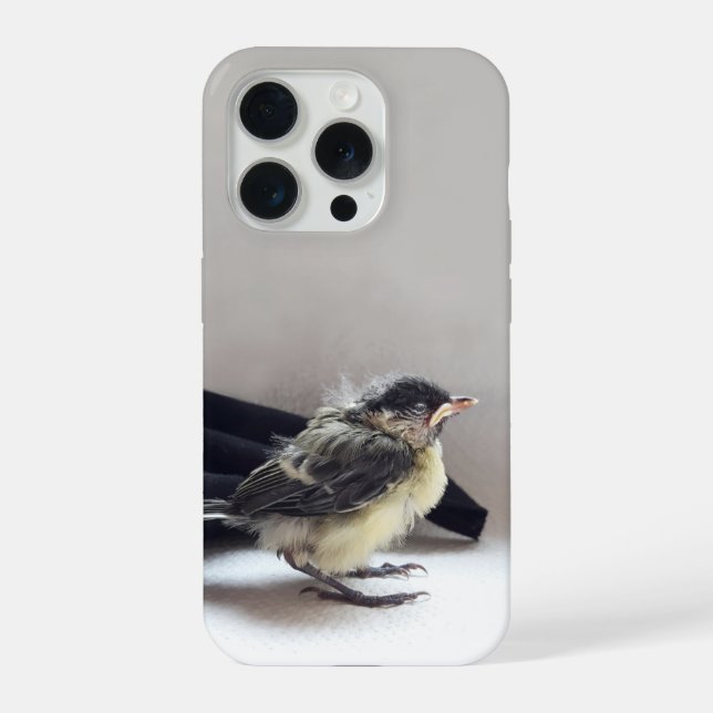 Tidi my Bird the Parus Major iPhone Case (Back)