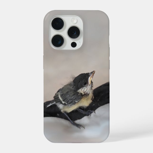 Tidi my Bird the Parus Major iPhone Case (Back)