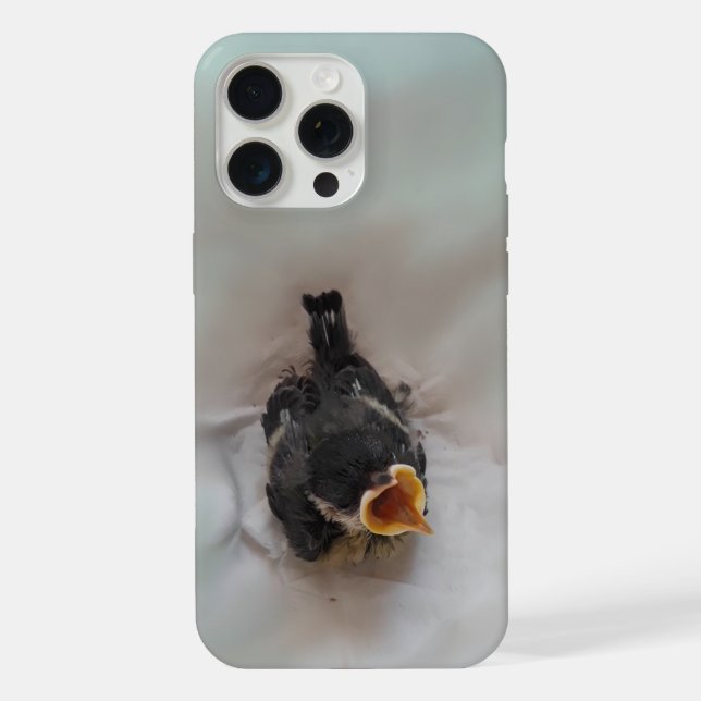 Tidi my Bird the Parus Major iPhone Case (Back)