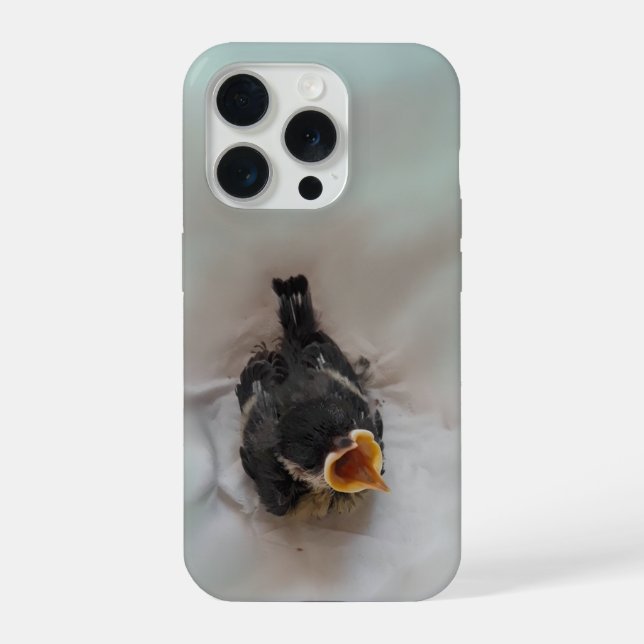 Tidi my Bird the Parus Major iPhone Case (Back)