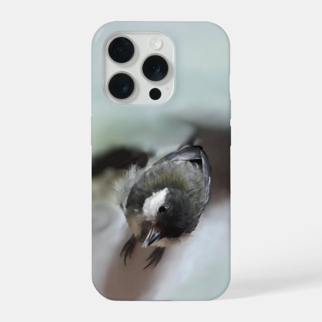 Tidi my Bird the Parus Major iPhone Case (Back)