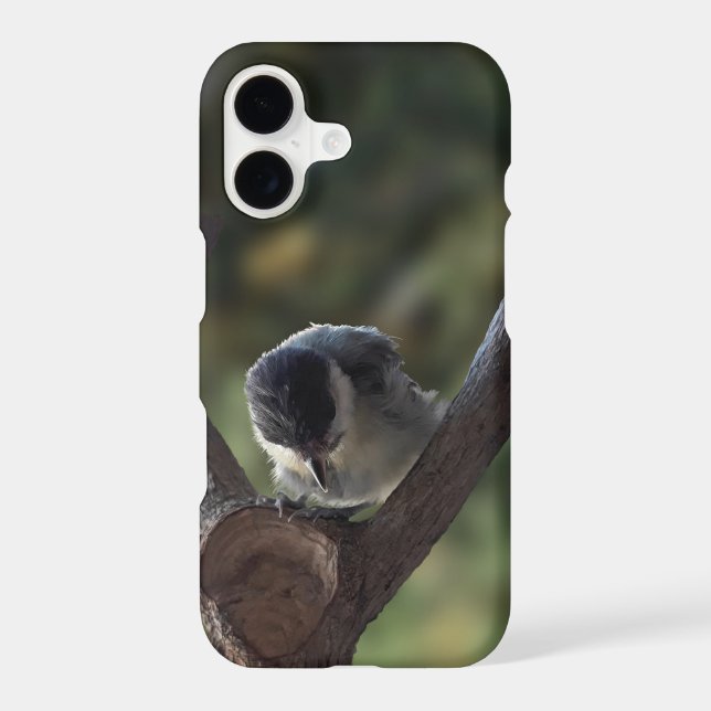 Tidi my Bird the Parus Major iPhone Case (Back)