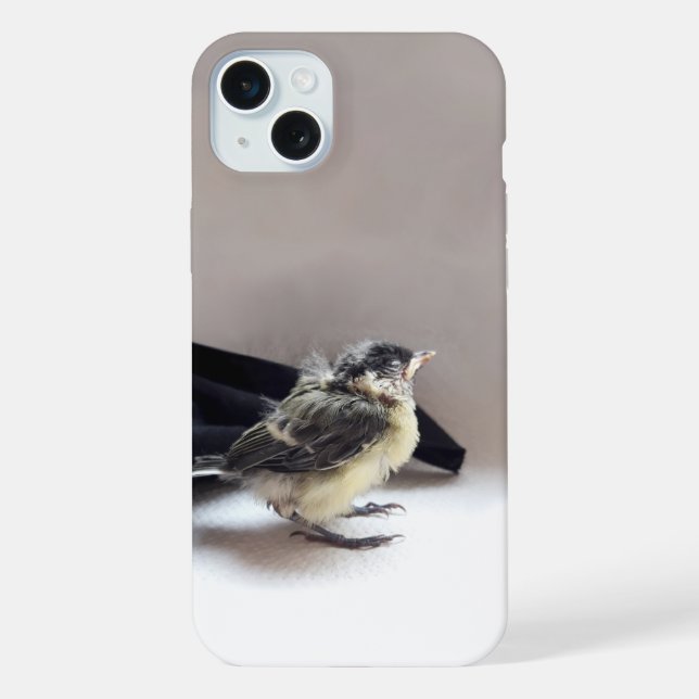 Tidi my Bird the Parus Major iPhone Case (Back)