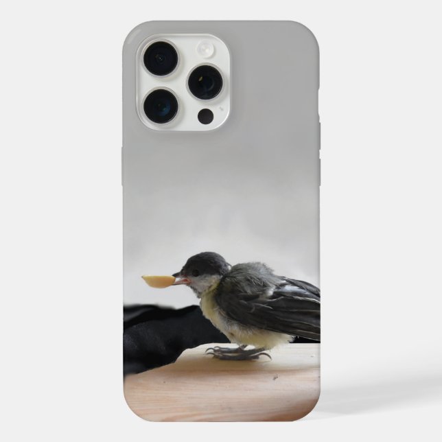 Tidi my Bird the Parus Major iPhone Case (Back)