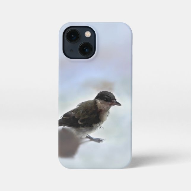 Tidi my Bird the Parus Major iPhone Case (Back)