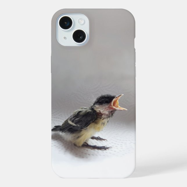 Tidi my Bird the Parus Major iPhone Case (Back)