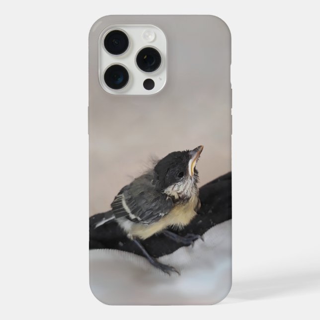 Tidi my Bird the Parus Major iPhone Case (Back)