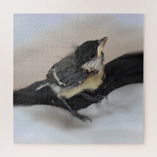 Tidi my Bird the Parus Major Jigsaw Puzzle