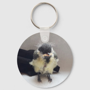 Tidi my Bird the Parus Major Key Ring
