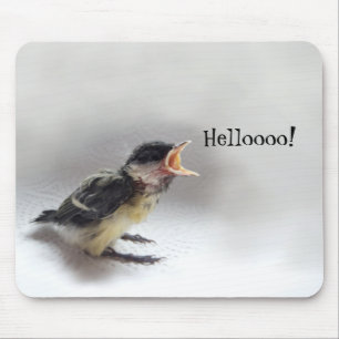 Tidi my Bird the Parus Major Mouse Pad