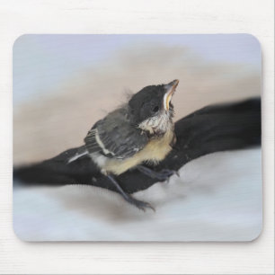 Tidi my Bird the Parus Major Mouse Pad
