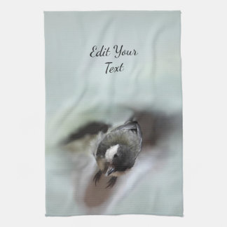 Tidi my Bird the Parus Major Tea Towel
