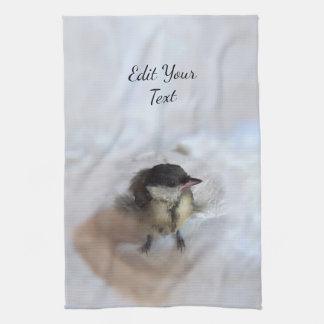 Tidi my Bird the Parus Major Tea Towel
