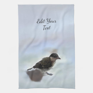 Tidi my Bird the Parus Major Tea Towel