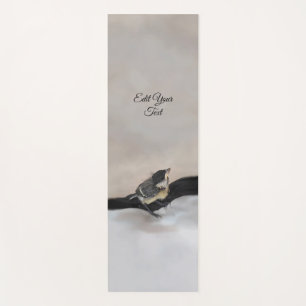 Tidi my Bird the Parus Major Yoga Mat
