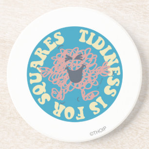 Tidiness Is For Squares Coaster