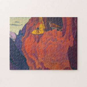 Tidings of the Eagle by Nicholas Roerich Jigsaw Puzzle